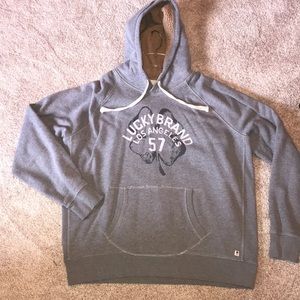 Lucky Brand Hoodie with Fur-Like Hood